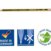 Lápices de Grafito Staedtler Noris Nº2 HB con Goma – Caja 12 Unidades