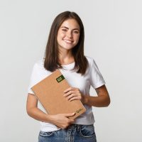 Cuaderno Espiral Liderpapel A4 Ecouse Tapa Kraft 80 Hojas Papel Reciclado 80 g Cuadro 4 mm